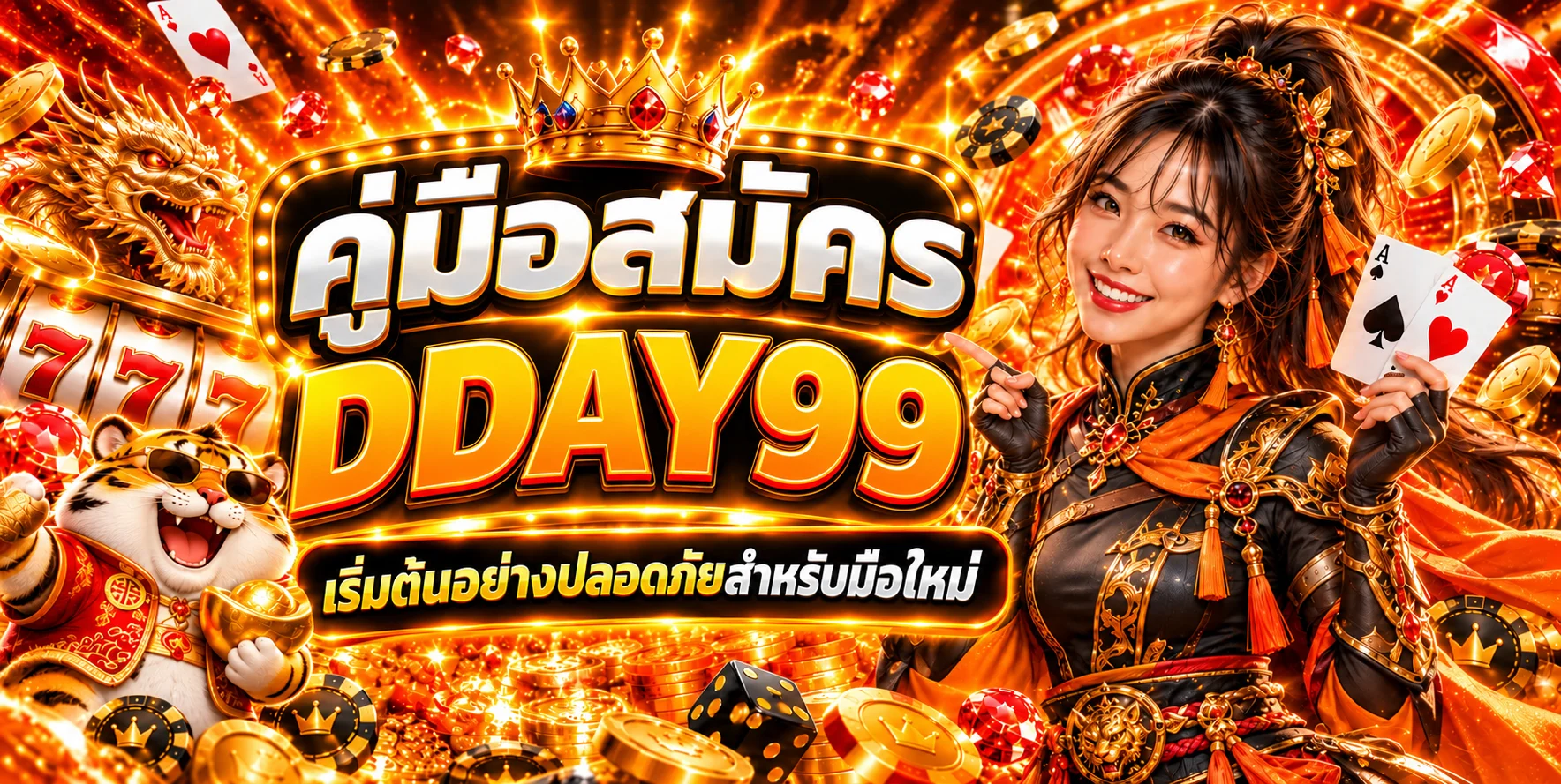DDAY99 วิธีสมัครสำหรับมือใหม่ เริ่มต้นอย่างปลอดภัย