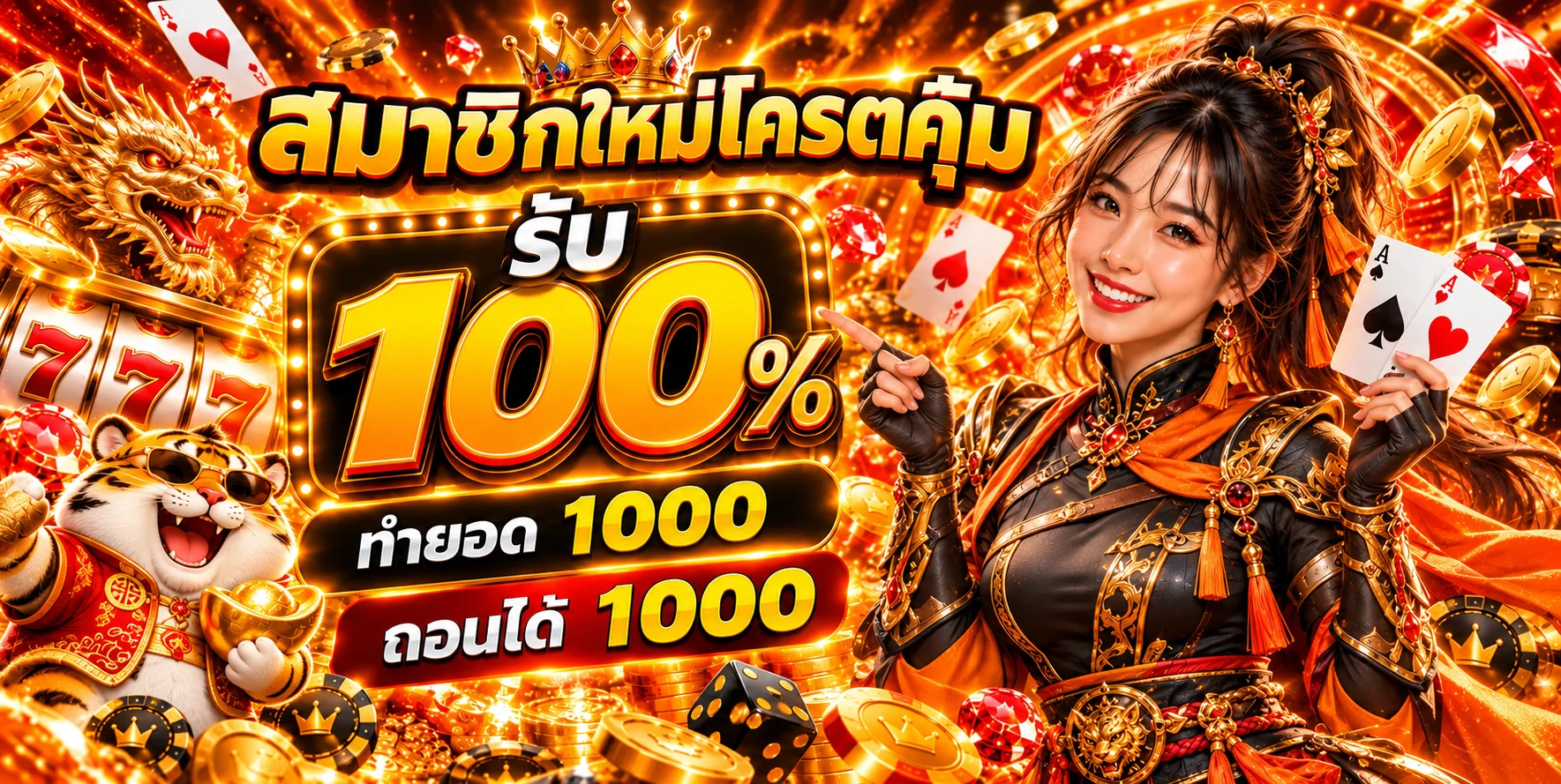 ภาพสล็อตออนไลน์ DDAY99 พร้อม Fortune Tiger และธีมสีส้มดำ
